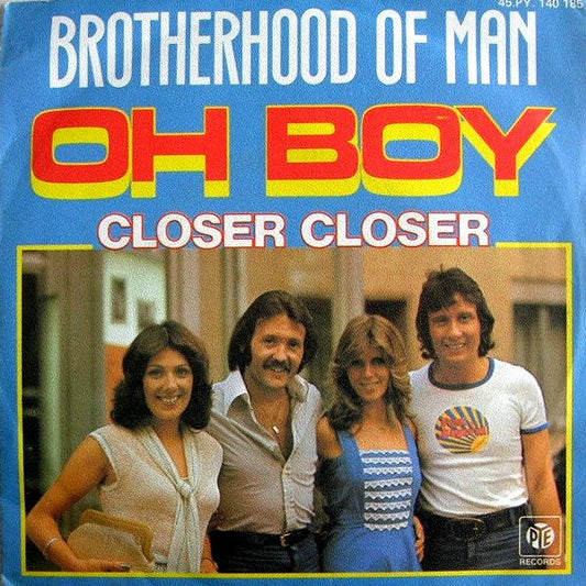 Brotherhood Of Man - Oh Boy 17301 Vinyl Singles Vinyl Goed / Hoes Goed