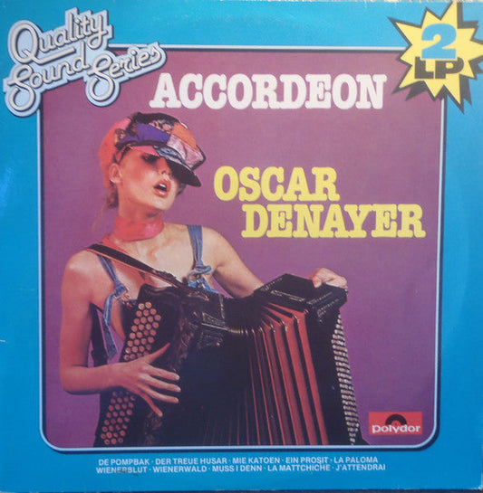 Oscar Denayer - Accordeon (LP) 50236 Vinyl LP Dubbel Vinyl Goed / Hoes Goed