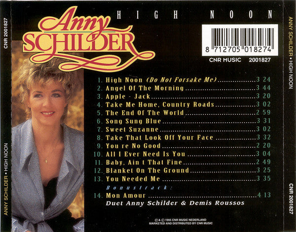 Anny Schilder - High Noon (CD) 70560 Compact Disc Goede Staat