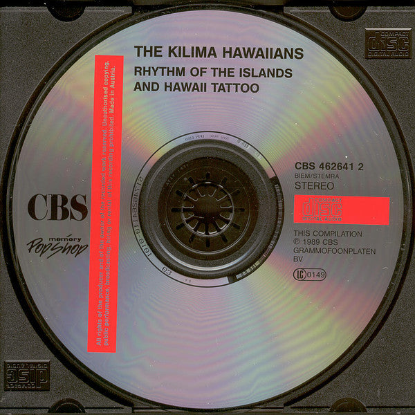 Kilima Hawaiians - Rhythm Of The Islands & Hawaii Tattoo (CD) Compact Disc Vinyl Goed / Hoes Goed