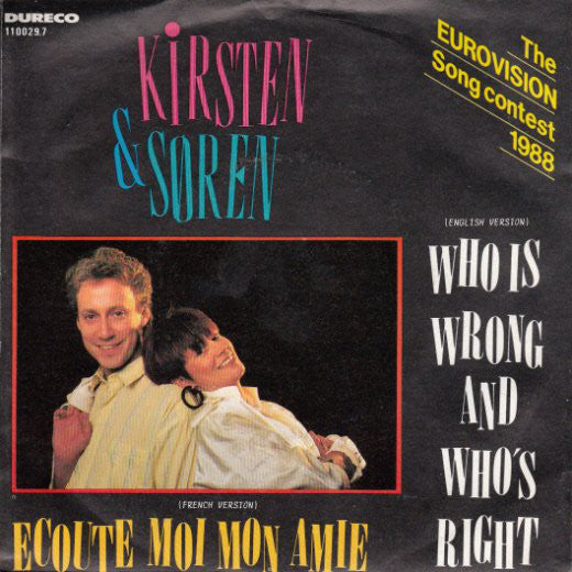 Kirsten & Søren - Who Is Wrong And Who's Right 19577