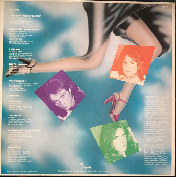 Babys - Head First (LP) Vinyl LP Vinyl Zeer Goed / Hoesje Goed "VINYLSINGLES.NL"