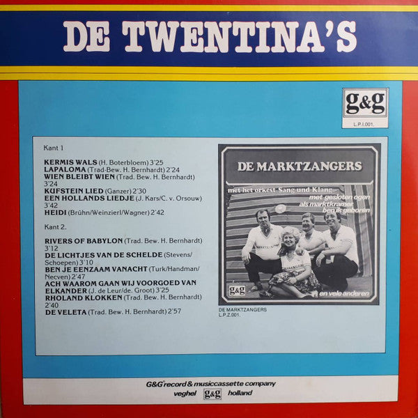 Twentina's - De Twentina's (LP) 50546 Vinyl LP Vinyl Goed / Hoes Goed