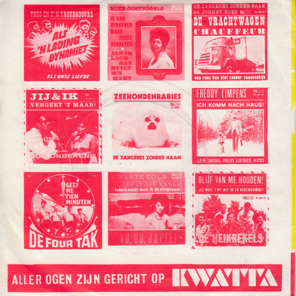 Zangeres Zonder Naam - Het Soldaatje (De Vier Raadsels) 41733b Vinyl Singles Vinyl Goed / Hoes Slecht