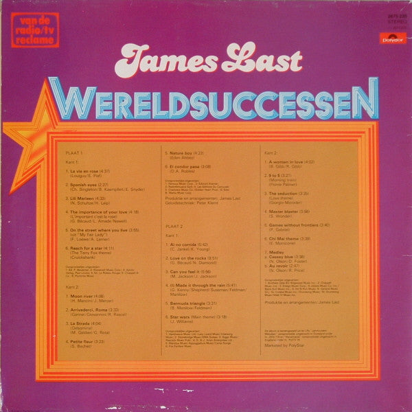 James Last - Welterfolge (LP) 45089