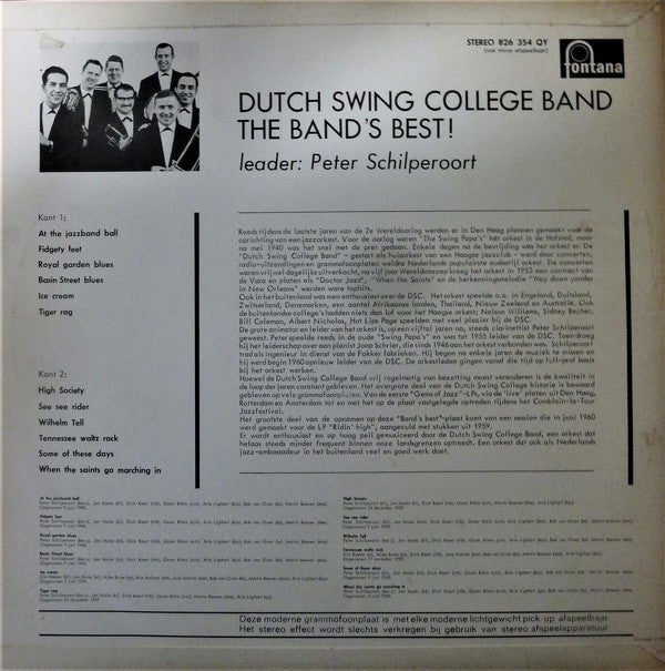 Dutch Swing College Band - The Band's Best (LP) 41706 Vinyl LP Vinyl Goed / Hoes Goed