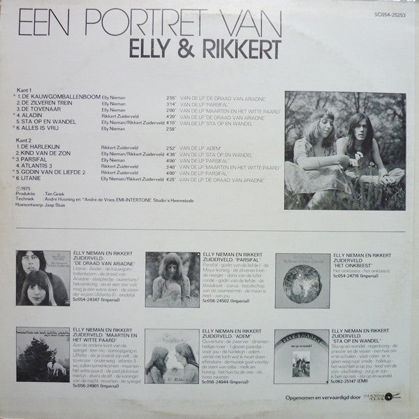 Elly & Rikkert - Een Portret Van Elly & Rikkert (LP) 44617