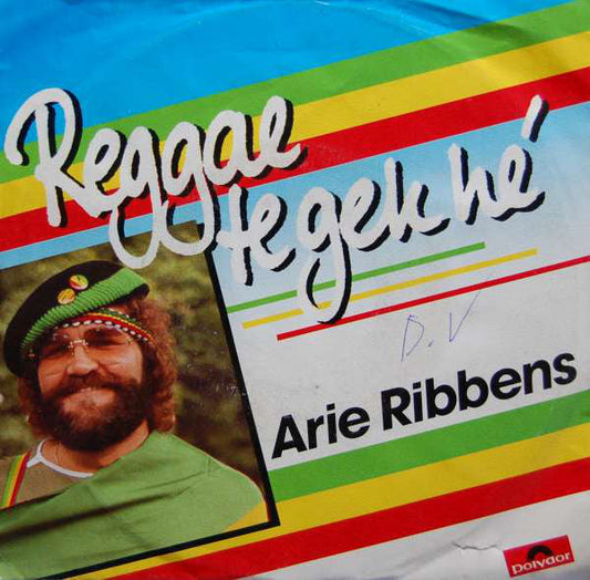 Arie Ribbens - Reggae Te Gek Hé 43566 Vinyl Singles Vinyl Goed / Hoes Goed