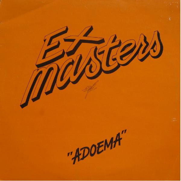 Ex Masters - Adoema (Maxi-Single) Maxi-Singles Vinyl Zeer Goed / Hoesje Goed "VINYLSINGLES.NL"