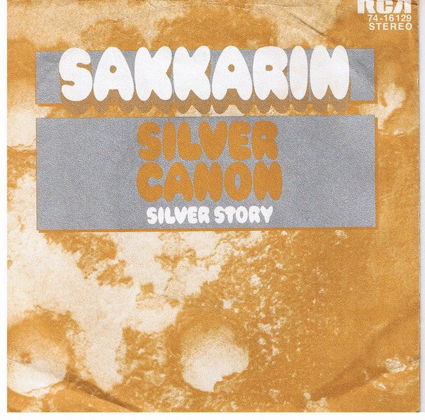 Sakkarin - Silver Canon 31308 Vinyl Singles Vinyl Goed / Hoes Goed