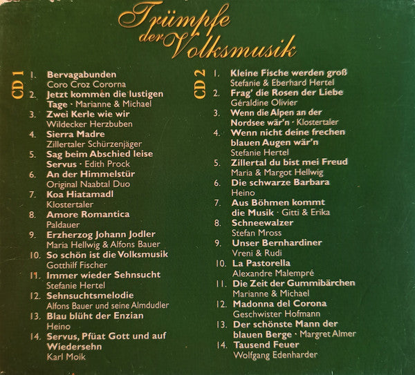 Various - Trümpfe Der Volksmusik (CD) Compact Disc Vinyl Goed / Hoes Goed