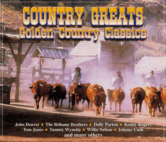 Various - Country Greats (Golden Country Classics) (CD) 70853 Compact Disc Goede Staat