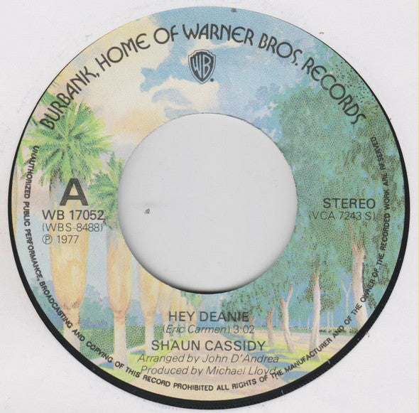 Shaun Cassidy - Hey Deanie 12791