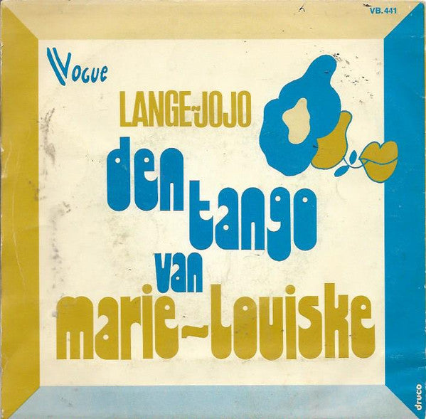 Lange Jojo - Super-Ambiance 31922 Vinyl Singles Vinyl Goed / Hoes Goed