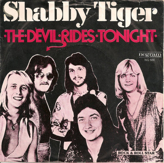 Shabby Tiger - The Devil Rides Tonight 06928 Vinyl Singles Vinyl Goed / Hoes Goed