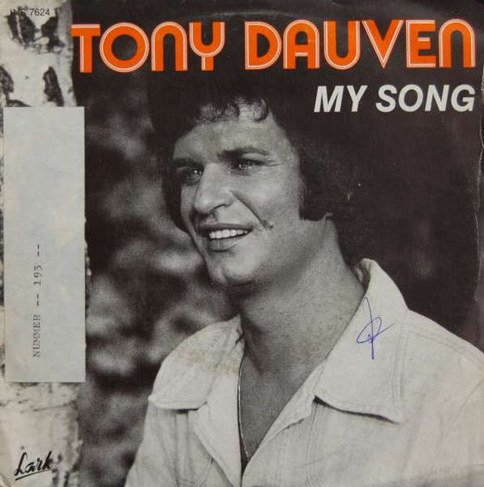 Tony Dauven - My Song 16791 Vinyl Singles Vinyl Goed / Hoes Goed