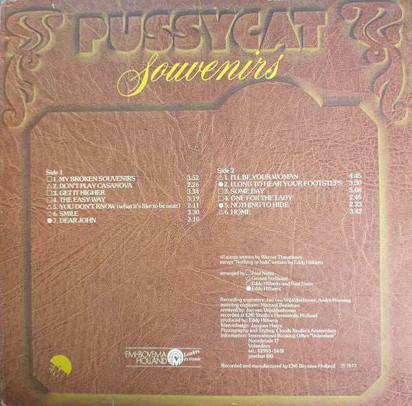 Pussycat - Souvenirs (LP) 52033 Vinyl LP Vinyl Goed / Hoes Goed