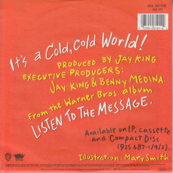 Club Nouveau - It's A Cold, Cold World ! 17071 Vinyl Singles Vinyl Goed / Hoes Goed