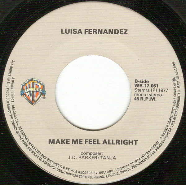 Luisa Fernandez - Lay Love On You 38681 Vinyl Singles Vinyl Goed / Hoes Generic