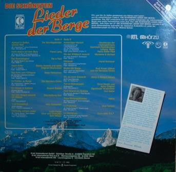 Various - Die Schönsten Lieder Der Berge (LP) 41148 Vinyl LP Vinyl Goed / Hoes Goed