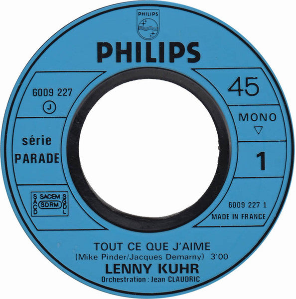 Lenny Kuhr Avec Les Petits Chanteurs De L'Ile De France - Les Enfants 17111 Vinyl Singles Vinyl Goed / Hoes Goed