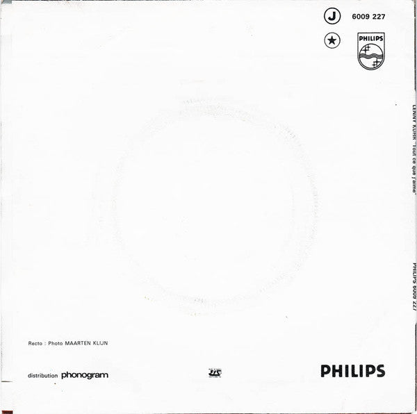 Lenny Kuhr Avec Les Petits Chanteurs De L'Ile De France - Les Enfants 17111 Vinyl Singles Vinyl Goed / Hoes Goed