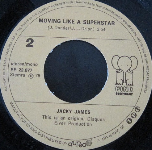 Jacky James - Take My Heart 02517 Vinyl Singles Vinyl Goed / Hoes Goed