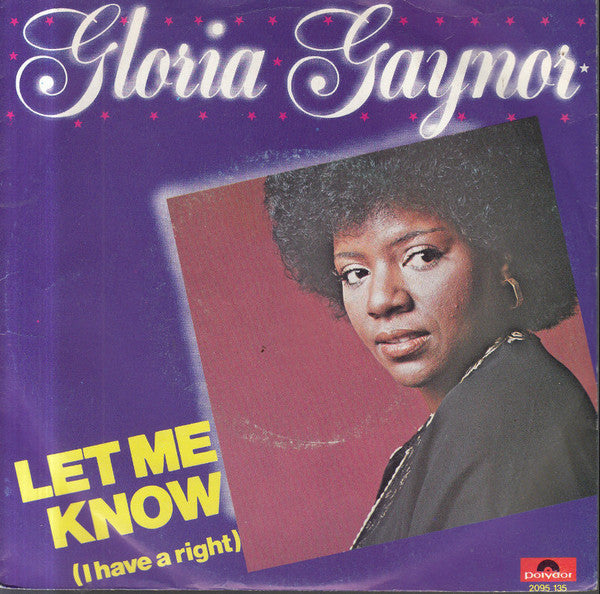 Gloria Gaynor – Lass es mich wissen (ich habe ein Recht) 17311