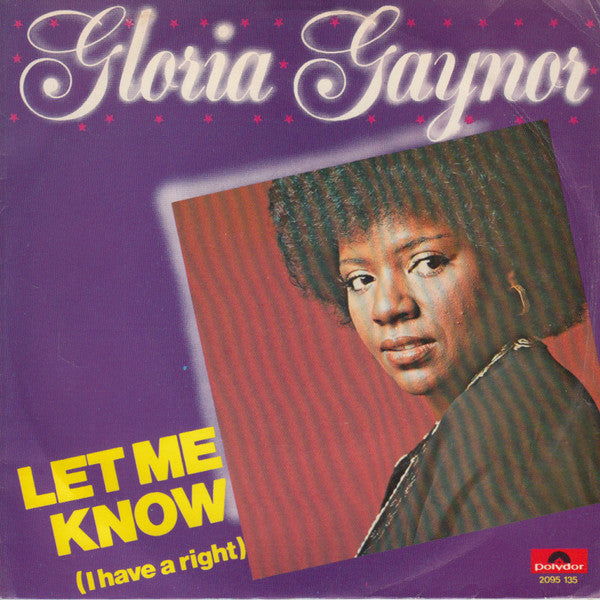 Gloria Gaynor – Lass es mich wissen (ich habe ein Recht) 17311