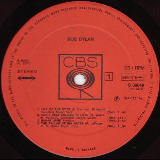 Bob Dylan - Dylan (LP) 48590
