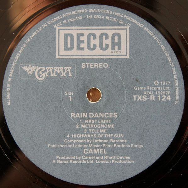 Camel - Regentänze (LP) 48570
