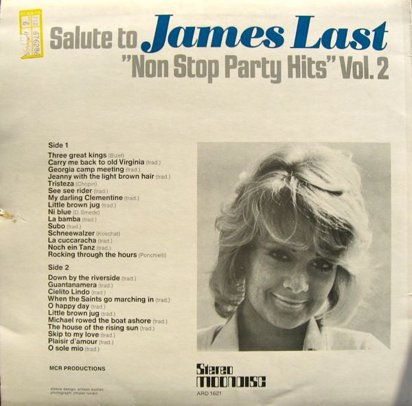 Unknown Artist - Salute To James Last "Non Stop Party Hits Vol. 2 (LP) 44640 Vinyl LP Vinyl Goed / Hoes Goed
