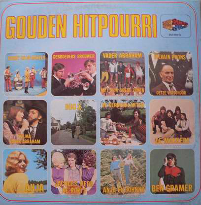 Various - Gouden Hitpourri (LP) Vinyl LP Vinyl Goed / Hoes Goed