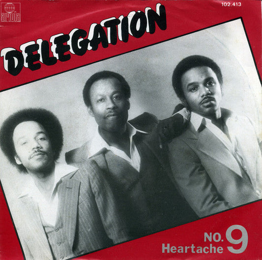 Delegation - Heartache No. 9 35898 Vinyl Singles Vinyl Goed / Hoes Goed