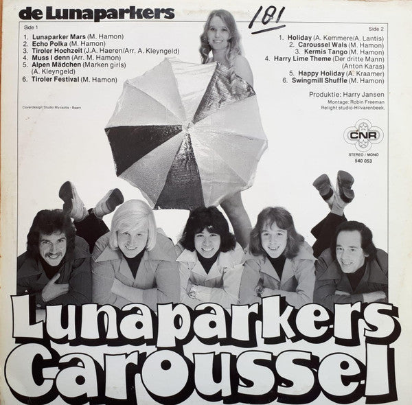 Lunaparkers - Lunaparkerscaroussel (LP) 49911 Vinyl LP Vinyl Goed / Hoes Goed