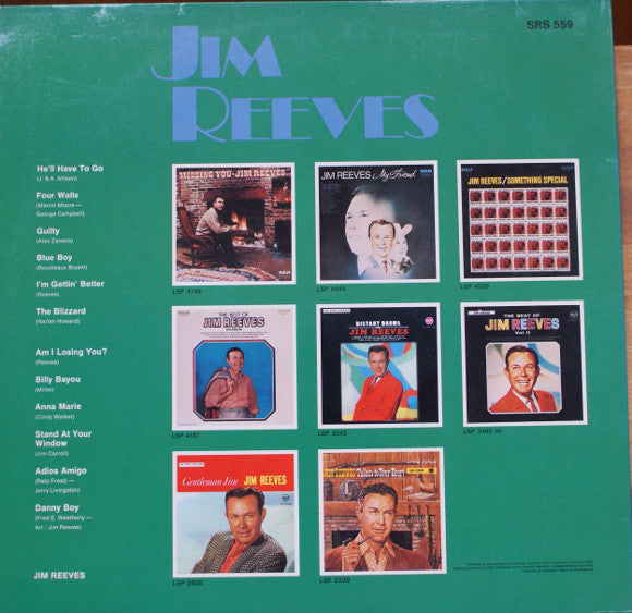 Jim Reeves - Jim Reeves (LP) 41889 Vinyl LP Vinyl Goed / Hoes Goed