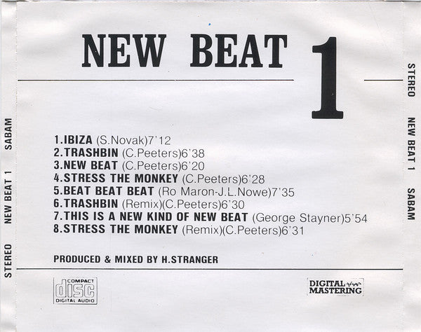 Harry Stranger - New Beat 1 (CD) 70455 Compact Disc Goede Staat