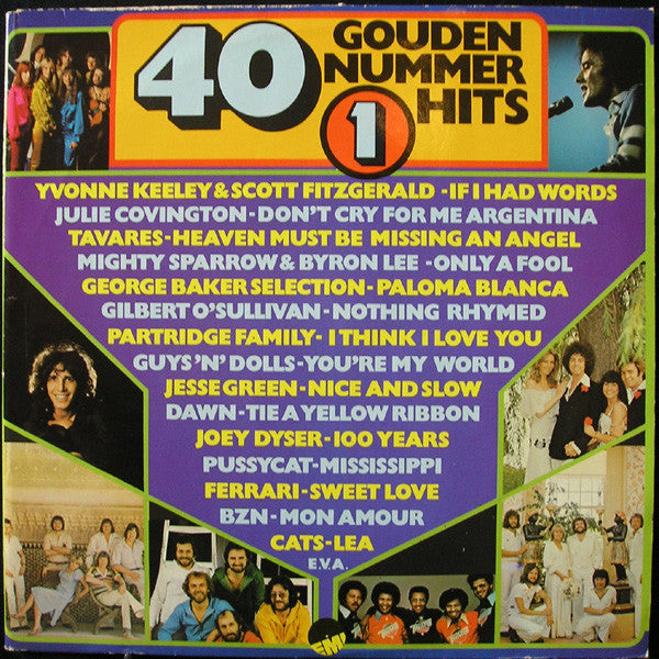 Various - 40 Golden Number 1 Hits (LP) 51180