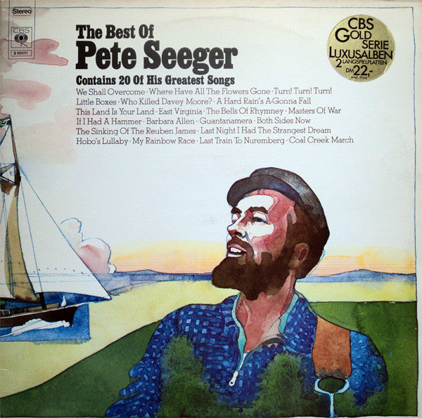 Pete Seeger - The Best Of Pete Seeger (LP) 49294 Vinyl LP Dubbel Vinyl Goed / Hoes Goed