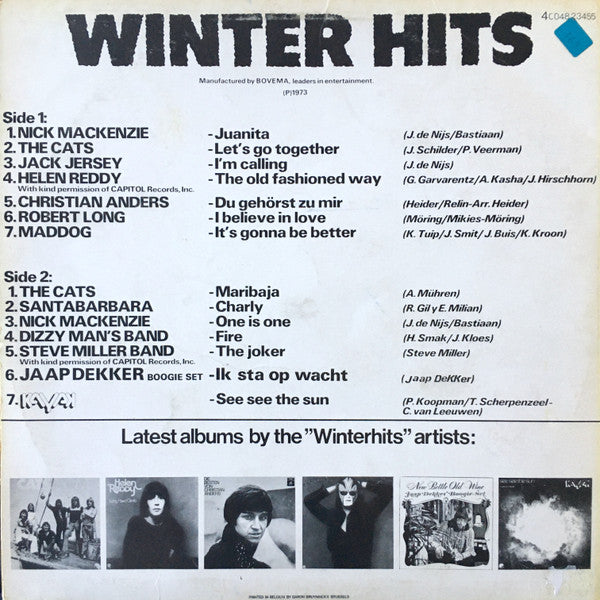 Various - Winter Hits (LP) 48862 Vinyl LP Vinyl Goed / Hoes Goed