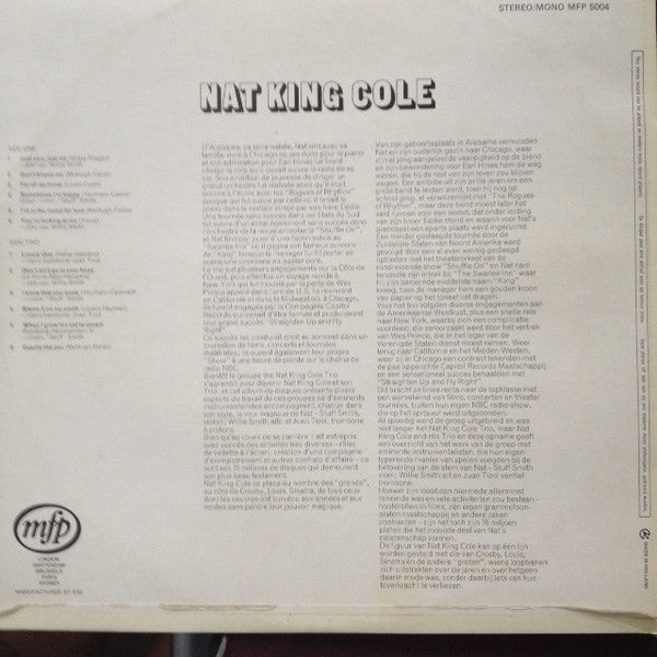 Nat King Cole - Nat King Cole And The Nat King Cole Trio (LP) 48582 Vinyl LP Vinyl Goed / Hoes Goed