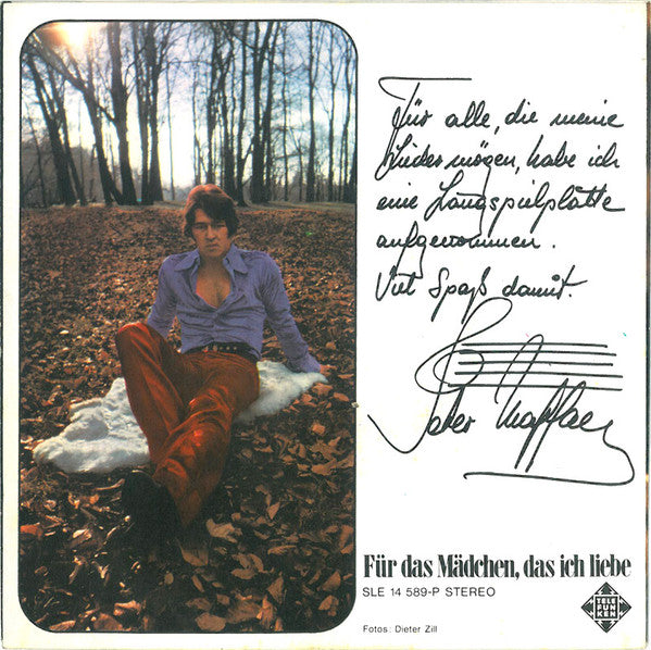 Peter Maffay - Ich Hab' Nur Dich 33036 Vinyl Singles Vinyl Goed / Hoes Goed