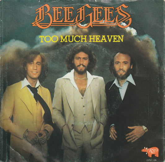 Bee Gees - Too Much Heaven 18018 Vinyl Singles Vinyl Goed / Hoes Goed