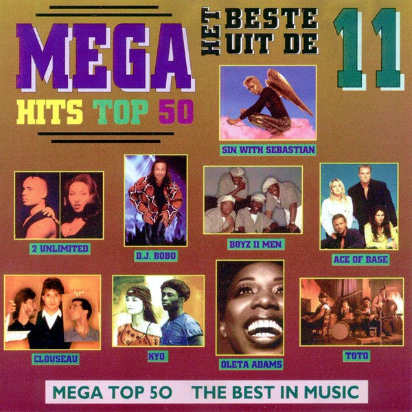 Various - Het Beste Uit De Mega Top 50 Van 1995 Volume 11 (CD) 70421 Compact Disc Goede Staat