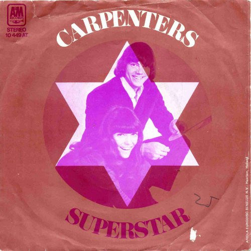 Carpenters - Superstar 40173 Vinyl Singles Vinyl Goed / Hoes Goed