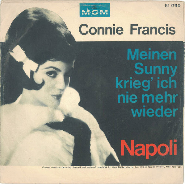 Connie Francis - Napoli 29786 Vinyl Singles Vinyl Goed / Hoes Goed