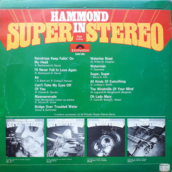 Pete Colley - Hammond In Super Stereo (LP) 50624