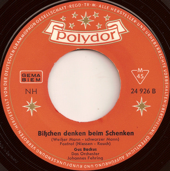 Gus Backus - Das Kleine Wunder Vom Grosen Gluck 13798
