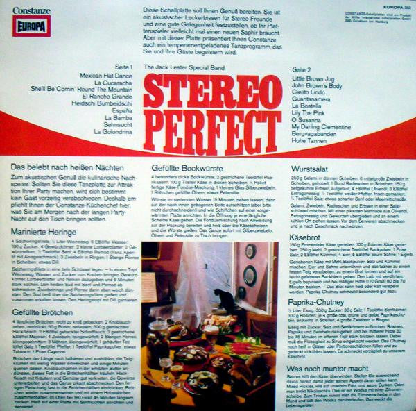 Jack Lester Special Band - Stereo Perfect (LP) 50711 Vinyl LP Vinyl Goed / Hoes Goed