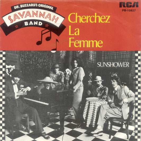 Dr. Buzzard's Original Savannah Band - Cherchez La Femme 39046 Vinyl Singles Vinyl Goed / Hoes Goed